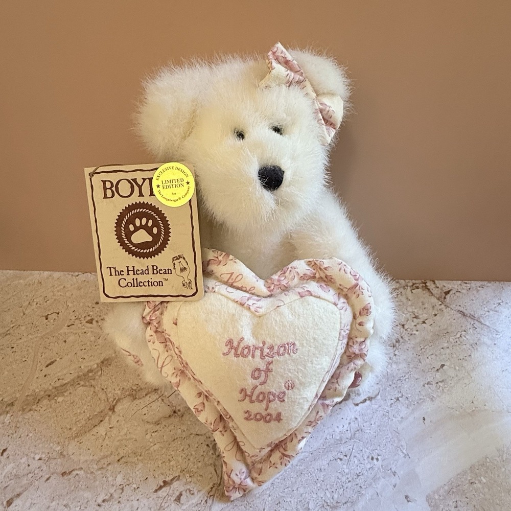 Boyds Bear 2004 Horizon of Hope Limited Edition Longaberger Plush 95300LBC